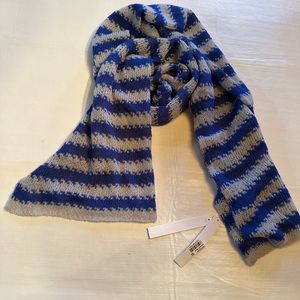 Aqua Scarf From Bloomingdale’s Blue And Grey New With Tags